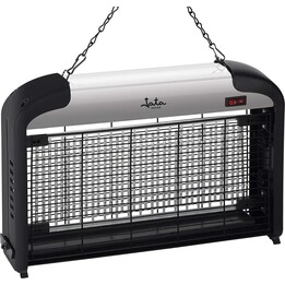 JATA HOGAR MELI0620 Matador de mosquitos elétrico para interior, para 50 m², com 28 LEDs UV, matador de mosquitos silencioso com