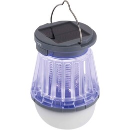 JATA HOGAR MOST3522 - Lampe anti-moustiques électrique solaire rechargeable par USB, destructeur d'insectes UV (50 m²), lampe LE