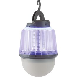 Lampada elettrica antizanzare UV ricaricabile via USB Jata MOST3546, insetticida portatile 2 in 1 con luce LED, IPX4, 50 m², per