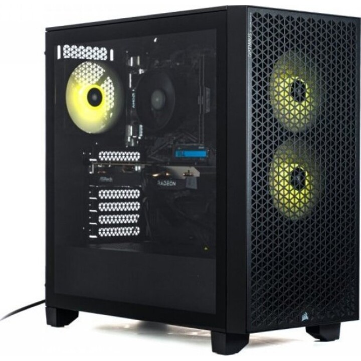 Computador OPTIMUS E-Sport GA520T-CR12 com Ryzen 5 5500, 16 GB, 1 TB e RX 9060 OC
