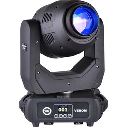 LIGHT4ME VENOM ZOOM 250 W V2 : projecteur LED à tête mobile (faisceau, spot, wash)