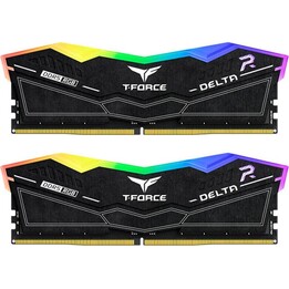 Mémoire Team Group DDR5 Team Group T-Force Delta RGB 32 Go (2 x 16 Go) 6 000 MHz CL28 EXPO-XMP Noir