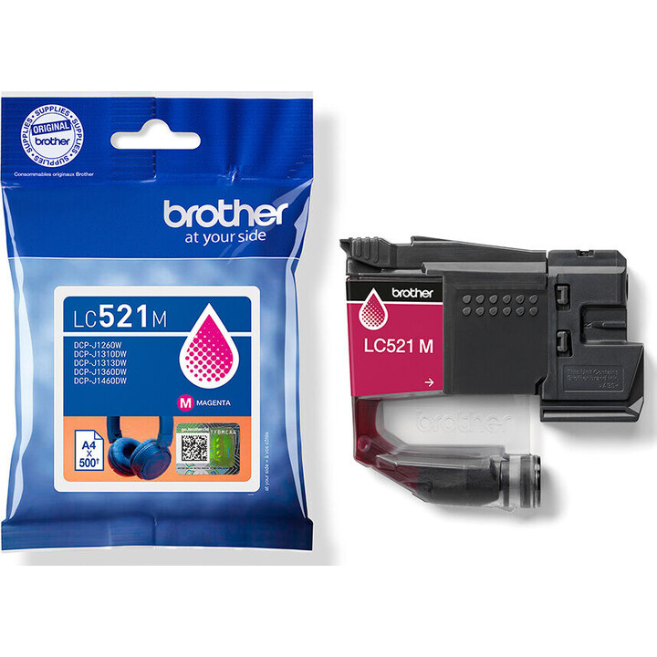 Brother lc521 Magenta-Patrone j1360dw j1310dw j1260w