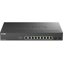 Switch D-Link DMS-1250-10SP/E a 8 porte / RJ-45 Gigabit 100/1000/2,5G / SFP / PoE