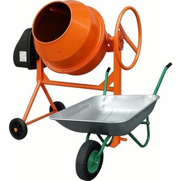 Belle MK-165/BK: betoniera + carriola