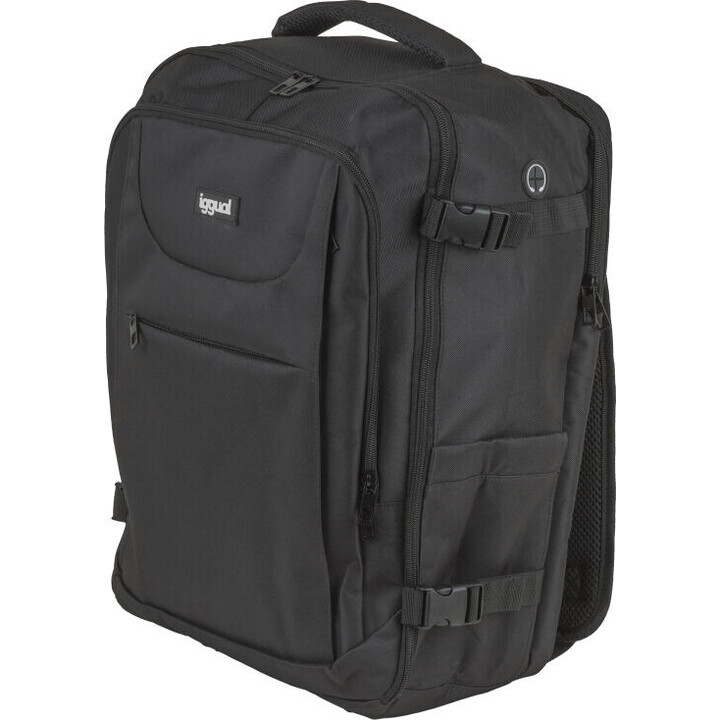 IGGUAL Voyage Pro Tech mochila para portátil 15,6"-17" preta