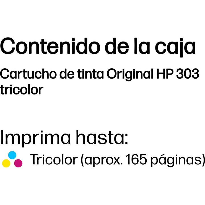 HP 303 Tricolor Ink