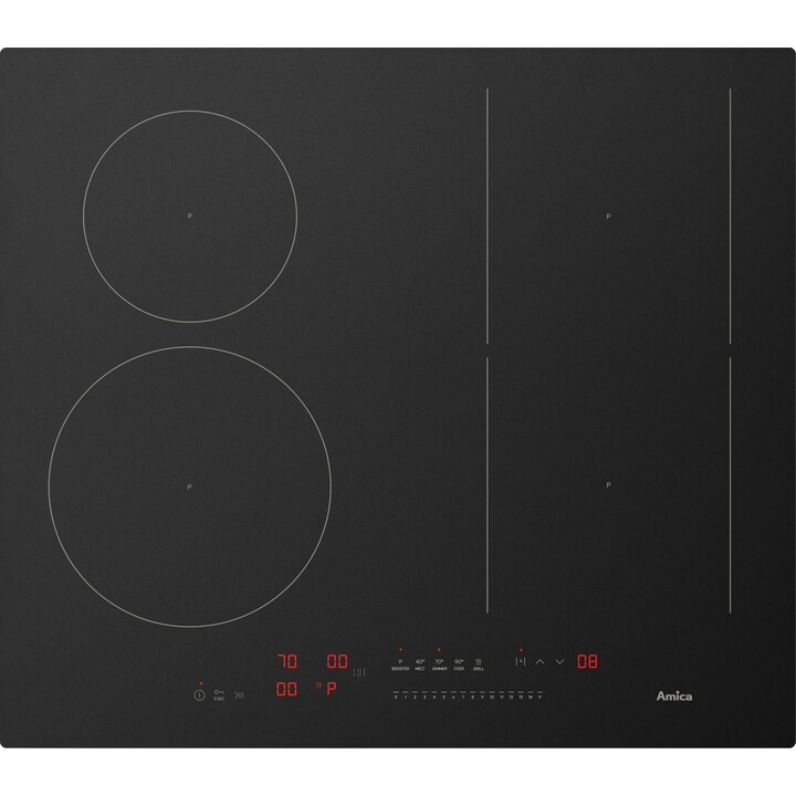 Amica Induction Cooktop Pih6541Phtsun 3.0 Black Matt