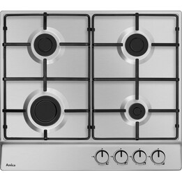 Amica PGA6100BPR : plaque de cuisson à gaz Amica