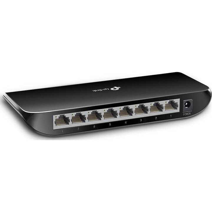 Switch da tavolo con 8 porte Gigabit