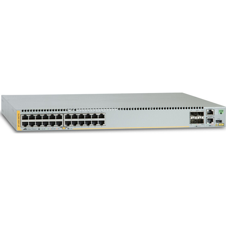 Allied Telesis AT-x930-28GTX - Switch gestionado L3 Gigabit Ethernet (10/100/1000) Gris