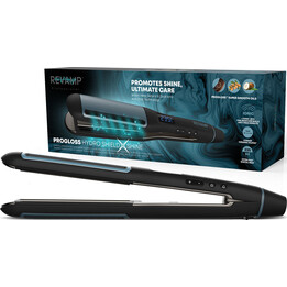 Revamp ST-1800-EU Progloss Hydro Shield X Shine plancha alisadora cerámica negra