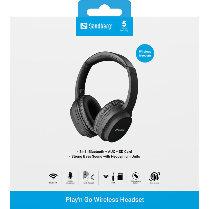 Sandberg 126-37 Playn Go Bluetooth Headset