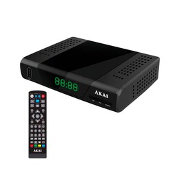 DTT HD AKAI / FullHD 1080p / DVB-T2 HD / H.265-HEVC / HDMI / SCART / RJ45 / USB / ZAP26510K-L