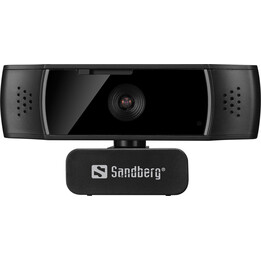 Sandberg 134-38 USB-Webcam mit Autofokus und Dual-Mikrofon