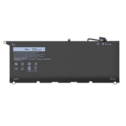 Bateria compatível com o notebook DELL XPS 13 9360, 7,6V 7800mAh