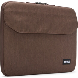 Funda Thule 5461 Lithos para MacBook de 16 pulgadas, color marrón claro.