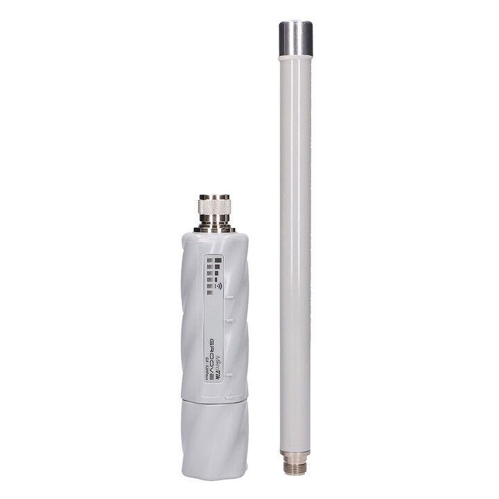 Dispositivo cliente Mikrotik Groovea 52 ac, Rbgroovega-52hpacn, Dual Band, 1x Rj45 1000mb/s