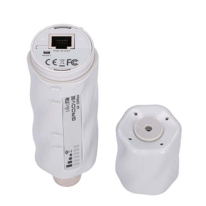 Dispositivo cliente Mikrotik Groovea 52 ac, Rbgroovega-52hpacn, Dual Band, 1x Rj45 1000mb/s