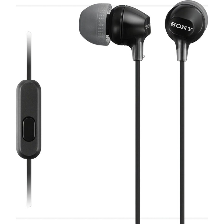 Sony Écouteurs avec micro MDR-EX15AP Noir