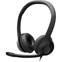 Cuffie stereo Logitech H390 USB nere