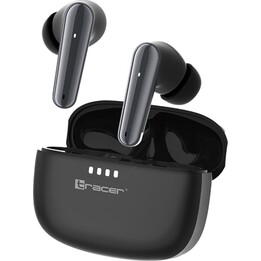 Écouteurs sans fil Bluetooth Tracer 47733 S2 à quatre microphones et réduction de bruit active