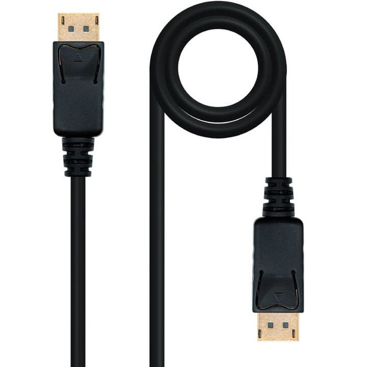 Câble DisplayPort 1.2 4K Nanocable 10.15.2310 / Connecteur mâle DisplayPort - Connecteur mâle DisplayPort / 10 m / Noir
