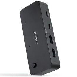 Nanocable Switch USB 10.12.0011/ 2x USB/ 2x USB Tipo-C