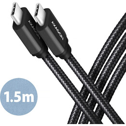 Câble AXAGON BUCM3-CM15AB USB-C, 1,5