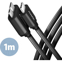 Cabo AXAGON BUMM3-CM10AB USB Micro-B USB-