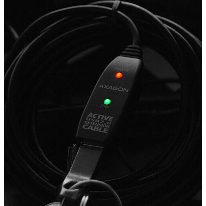 Câble AXAGON ADR-205 USB 2.0 AM -- AF actif, 5 m