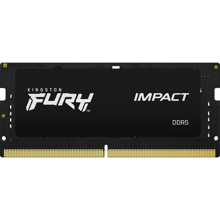 Memory DDR5 SODIMM Fury Impact 32GB(2*16GB)/6400 CL38