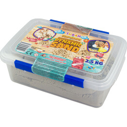 Sable dynamique en boîte de 2,5 kg, naturel