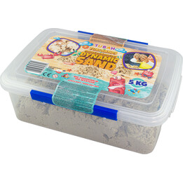 Sabbia dinamica, confezione da 5 kg, naturale