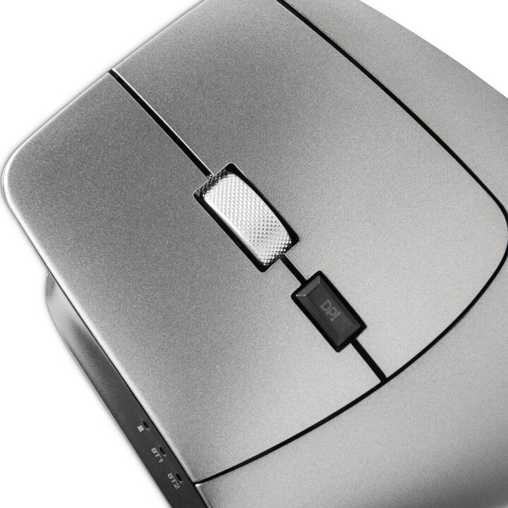 Hama EMW-700 rato vertical ergonômico sem fios recarregável antracite
