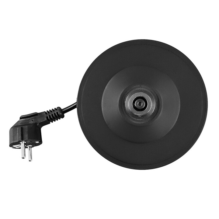 Chaleira elétrica sem fio GreenBlue, capacidade de 1,7L, reservatório de água em vidro, visor transparente, seleção de temperatu