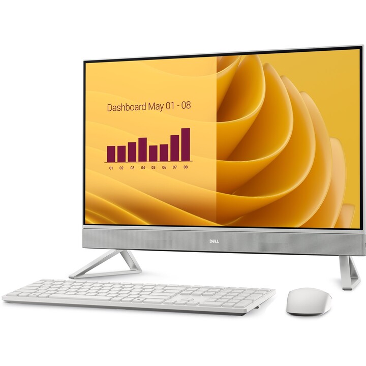 DELL EC27250 Intel® Core™ i5 i5-1334U 68,6 cm (27") 1920 x 1080 Pixel All-in-One-PC 16 GB DDR5-SDRAM 512 GB SSD Windows 11 Pro W