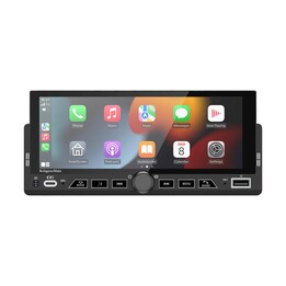 Rádio automotivo Kruger&Matz KM2017 1DIN com Android Auto