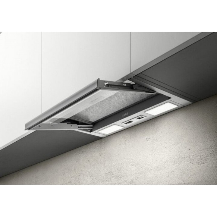 Cappa da cucina da incasso Elica da 60 cm Ciak 2.0 a ricircolo PRF0181896 in acciaio inossidabile