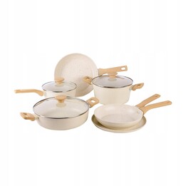 Set di pentole in alluminio Westinghouse WCCS205909A da 9 pezzi