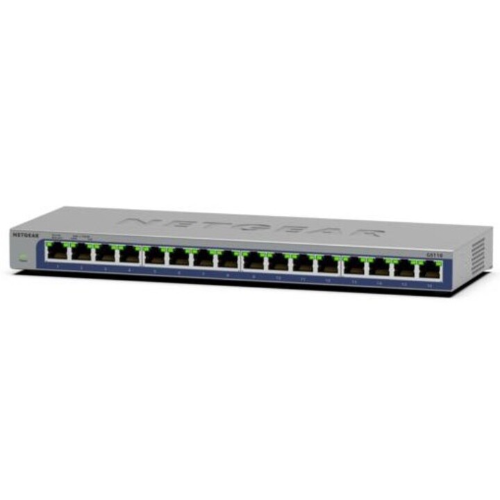 NETGEAR GS116 Non-géré L2 Gigabit Ethernet (10/100/1000) Noir