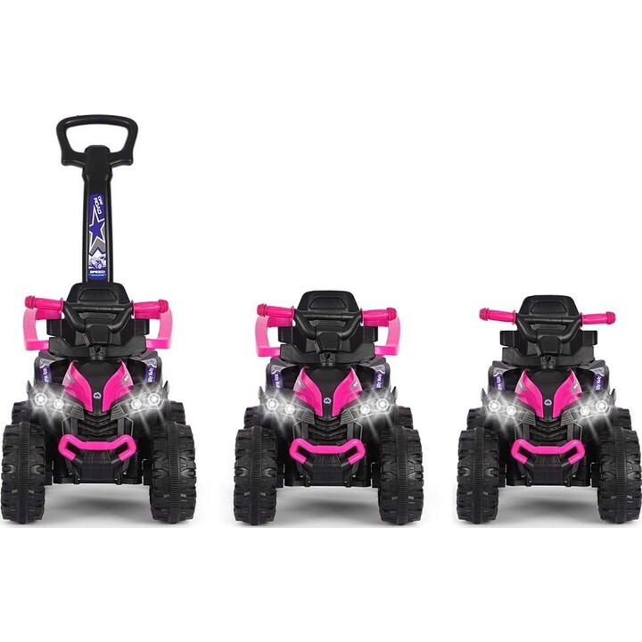 Milly Mally Children's Bicycle with Handlebars, Wild Pink
