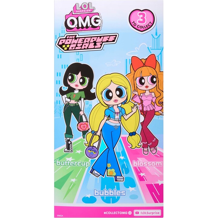 MGA LOL Surprise OMG Powerpuff Girls-Puppe – Bubbles