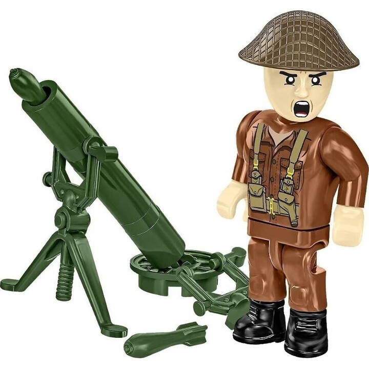 Cobi Klocki blocks the battle of Monte Cassino