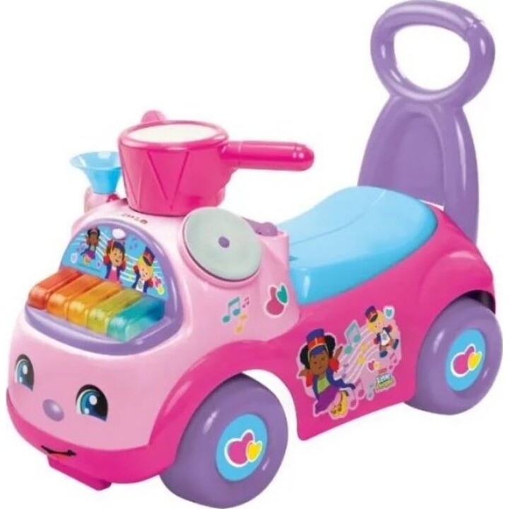 Parata musicale Pulio con cavalcabile Fisher-Price, rosa