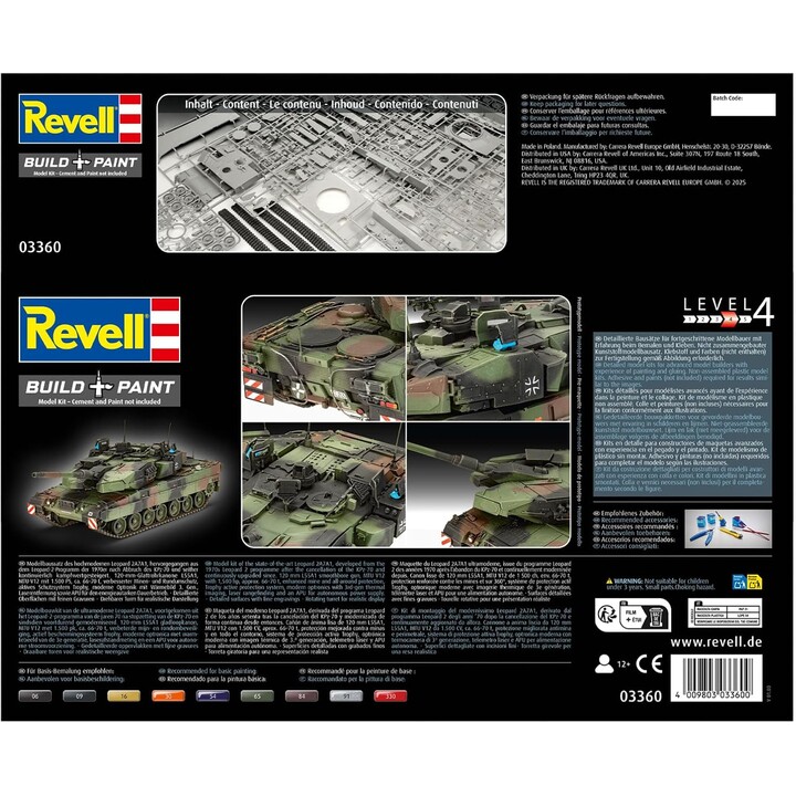 Revell Leopard 2A7A1 Plastic Model Kit