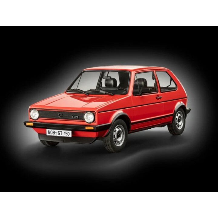 Revell VW Golf 1 GTI 50-jähriges Jubiläum – Plastikmodellauto im Maßstab 1:24