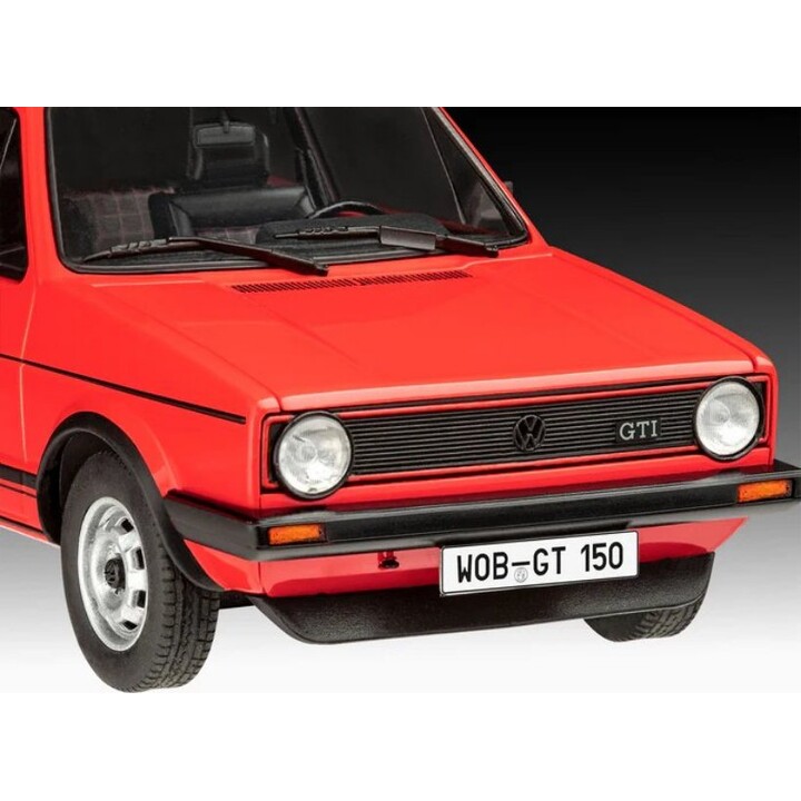 Modellino in plastica Revell VW Golf 1 GTI 50° anniversario, scala 1:24
