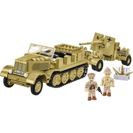 Cobi Klocki Bausatz Sd.Kfz. 8 mit 8,8-cm-Flak 36, 975 Teile.