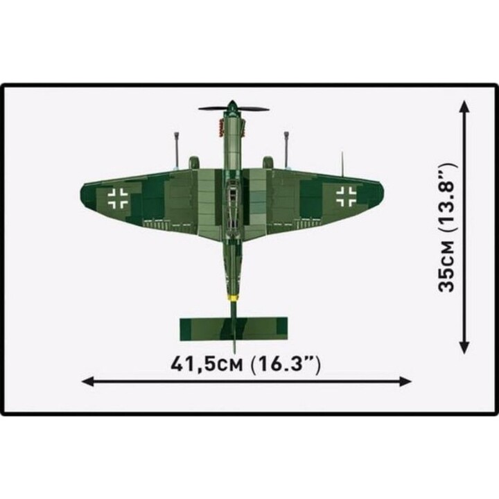 Cobi Klocki Junkers JU 87G-2 Stuka, bloques, 571 piezas